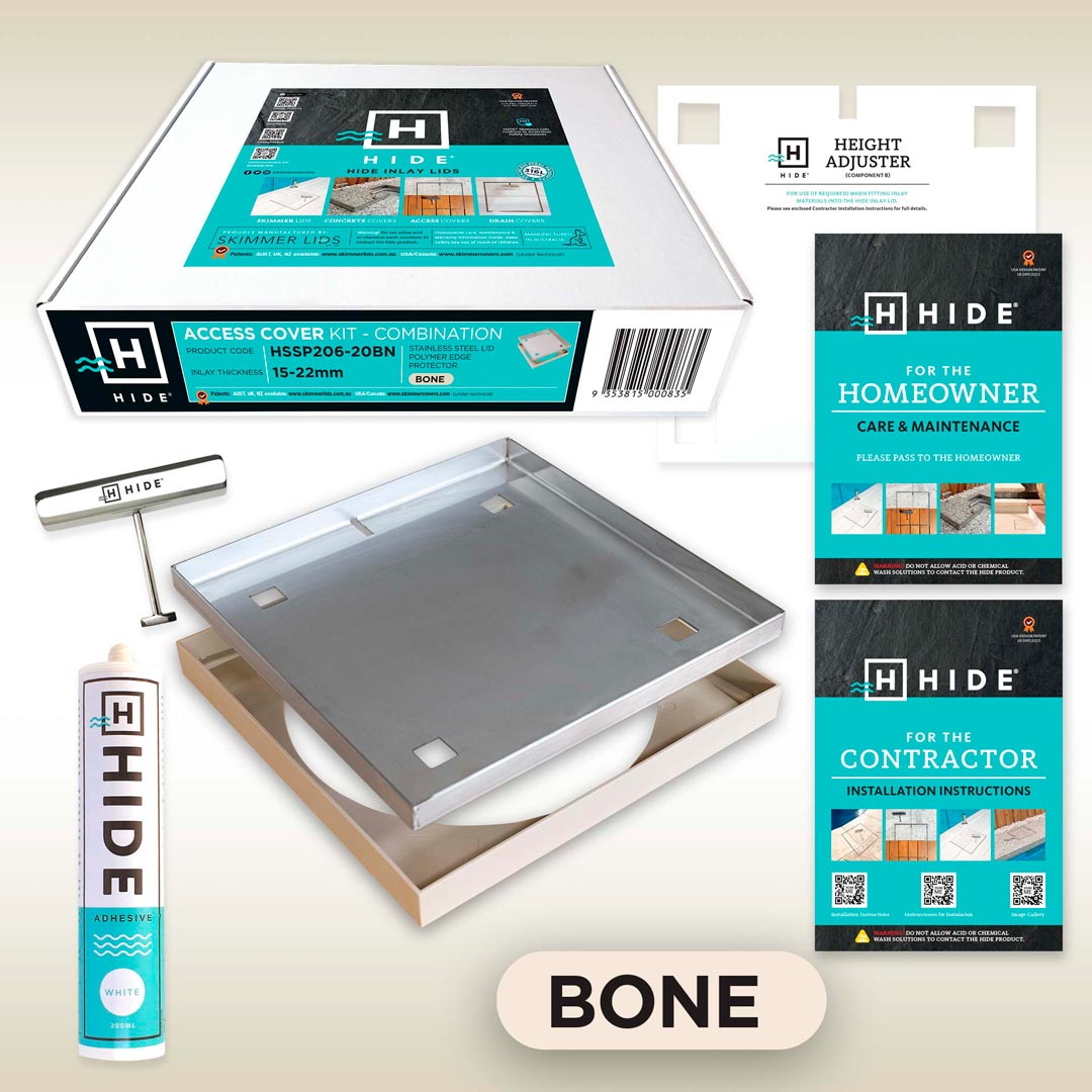 HIDE Stainless-Polymer Bone Colour