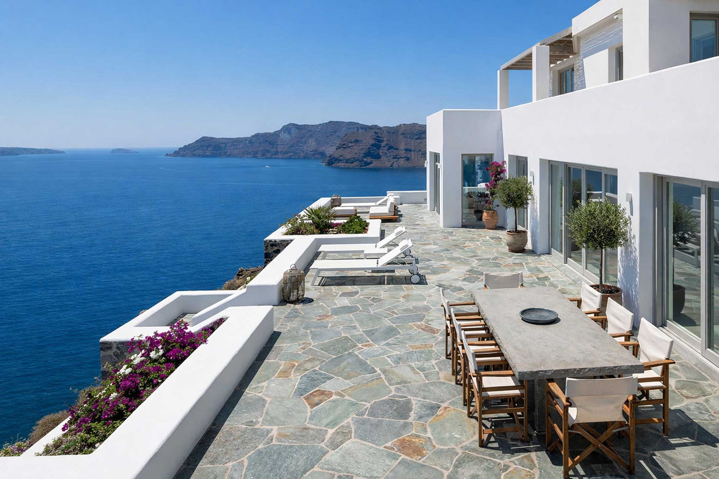 Crazy Pavers Venice in Greece Santorini