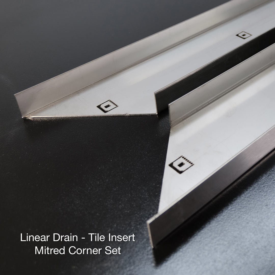 HIDE Linear Drain Mitred Corner Set