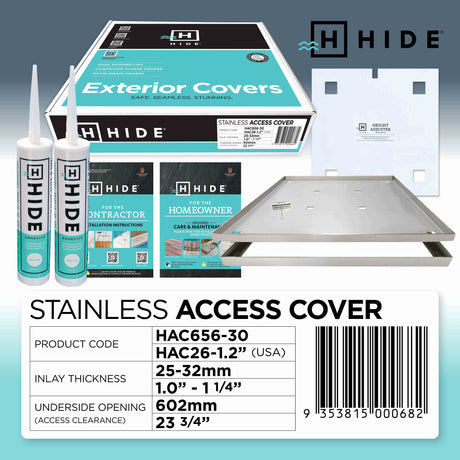 HIDE Stainless Access Covers for Manholes