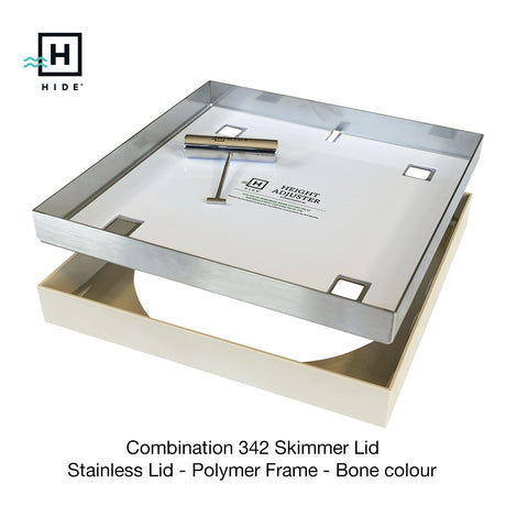 HIDE Combination Kit Stainless Steel - Polymer in Bone