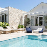 Stone House Cladding with Cadiz White