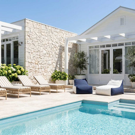 Stone House Cladding with Cadiz White