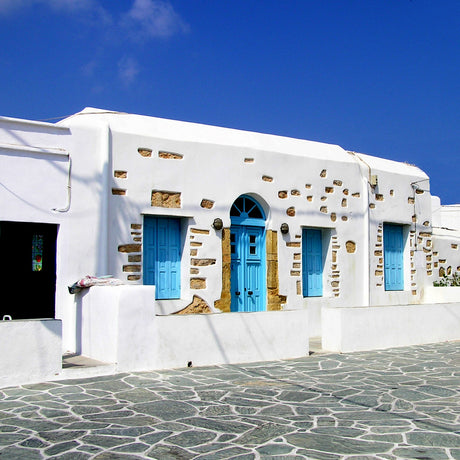 Crazy Pavement Santorini