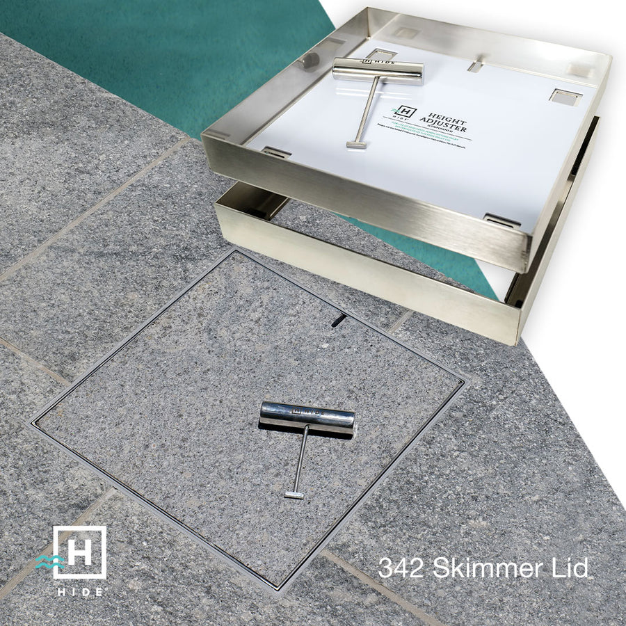 HIDE Skimmer Lids | Marine Grade Stainless Steel