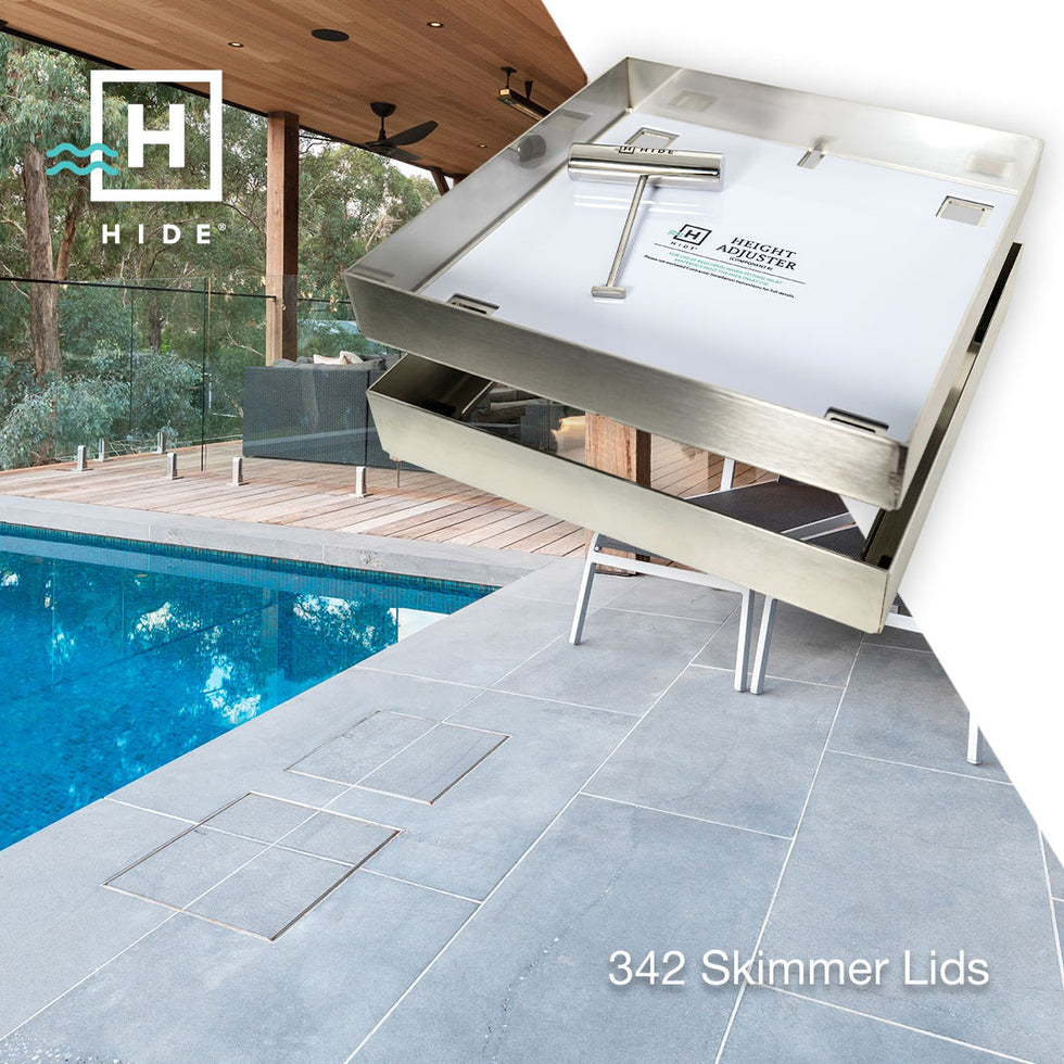 HIDE Skimmer Lids | Marine Grade Stainless Steel