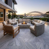 Vale Grey Limestone Versailles pattern