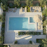 White Granite Flamed Pavers