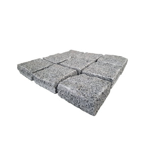 Grey Granite Cobble Paving Natural Split