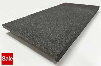 Black Granite Dropface 4cm 800x400x20mm 