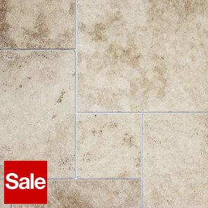 French Pattern Travertine Tiles Classic