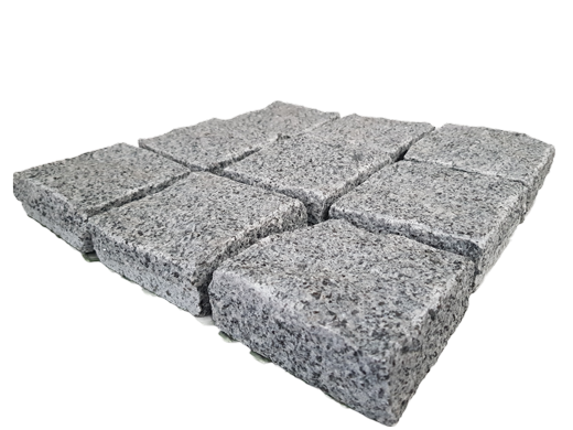 Grey Granite Cobblestones Natural Split